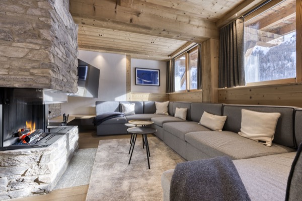 Salon du chalet Les Terrasses